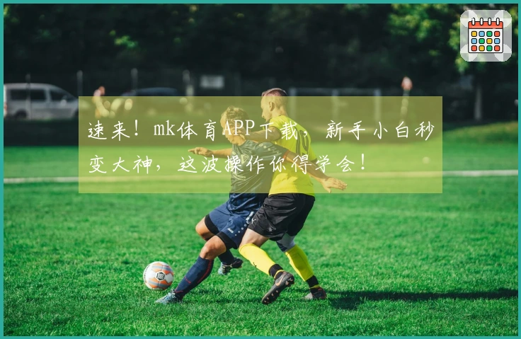 速来！mk体育APP下载，新手小白秒变大神，这波操作你得学会！